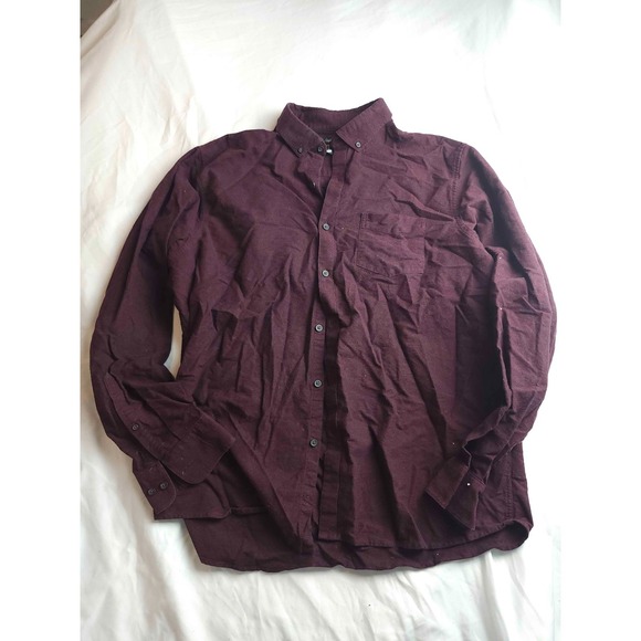 Marc Anthony Other - Marc Anthony Button Down Shirt Mens Size 2XL Purple Slim Fit Long Sleeves Casual